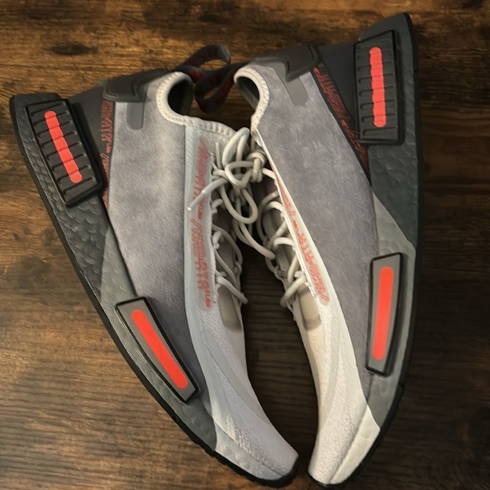 Adidas Nmd_r1 Spectoo Shoes Size 10 In Gray / Lik… - image 6